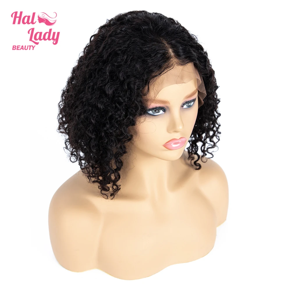 Парики из натуральных волос Halo Lady Beauty длинные волосы 13*4 без remy 150%|Парик на