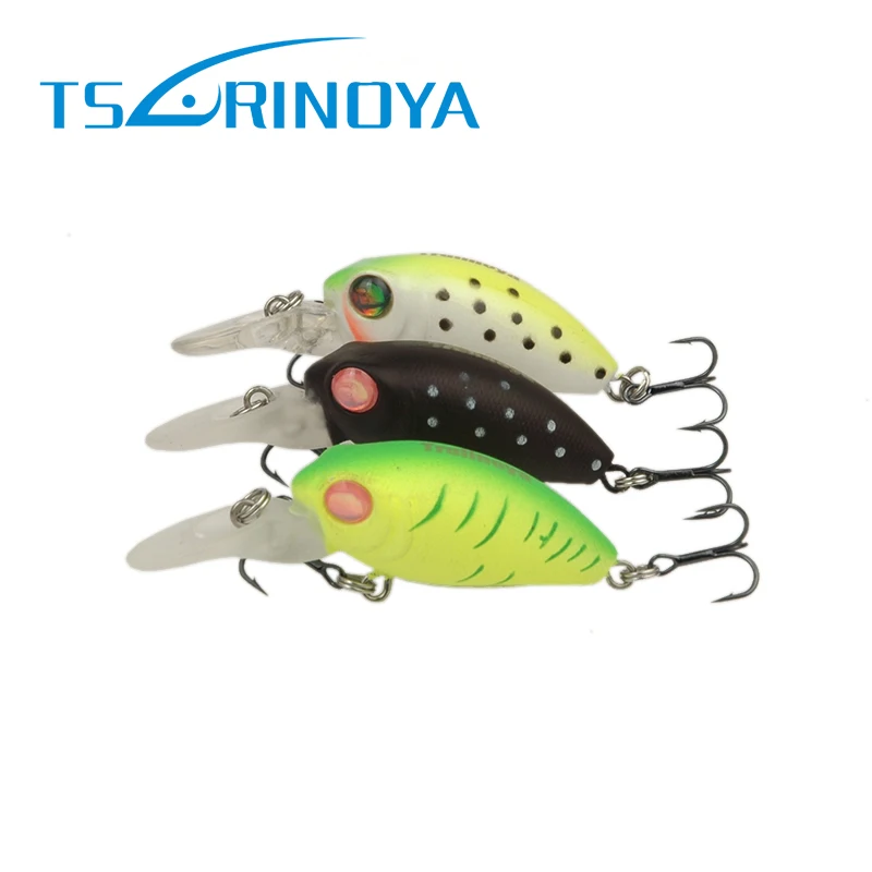 Tsurinoya 1 шт. рыболовная приманка Кривошипные приманки 32 мм 2 7 г 3D рыбные глаза
