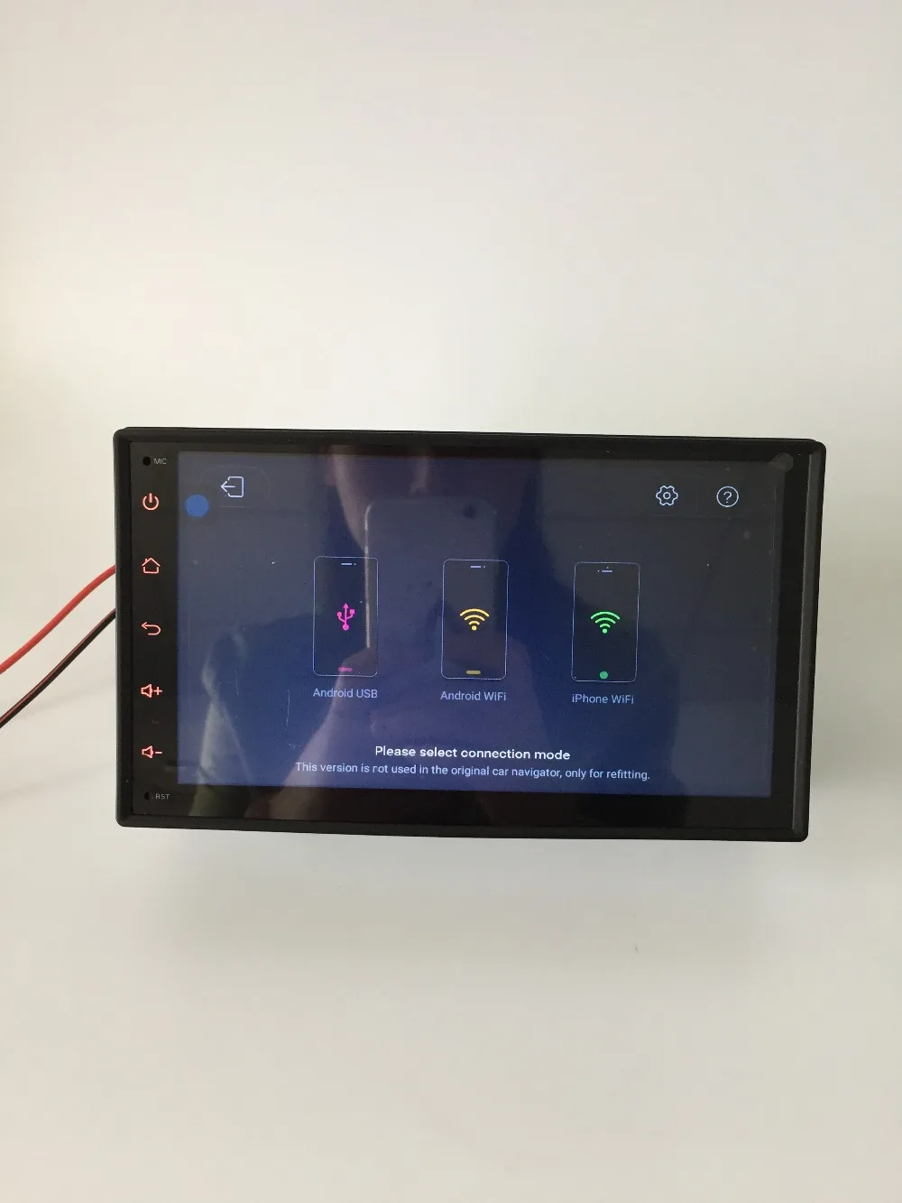 " Android 9 Автомобильный gps навигация для универсального, 3g, wifi, руль, сенсорный экран, карта