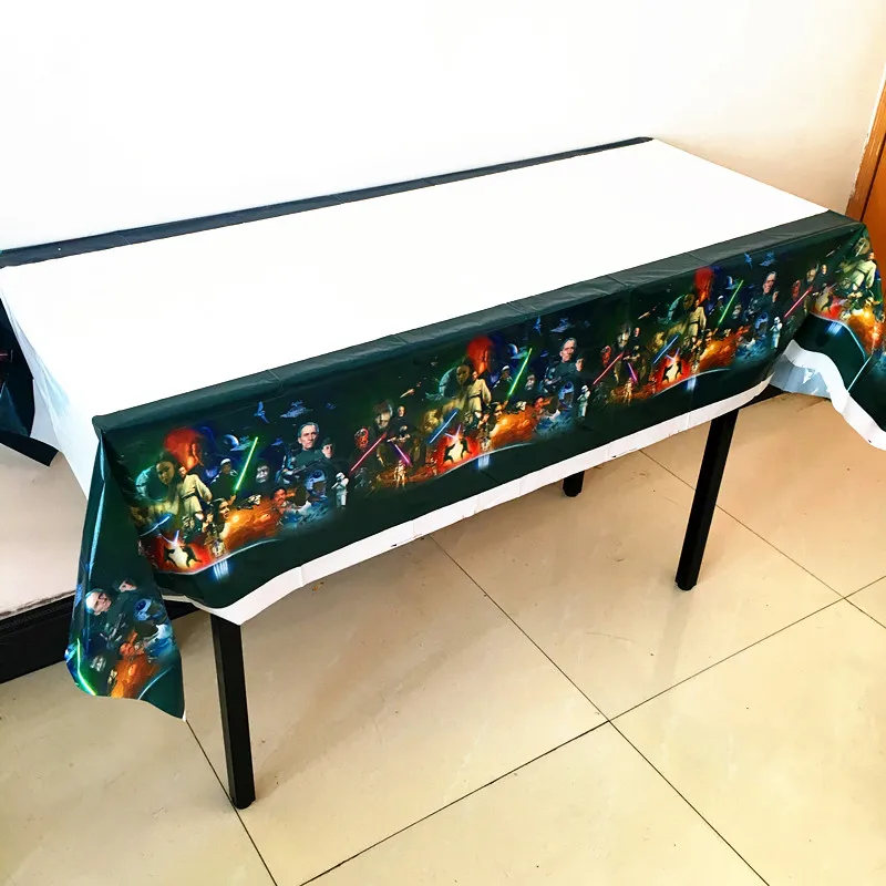 1 шт./лот Детские вечерние скатерти с изображением Звездных войн на день рождения