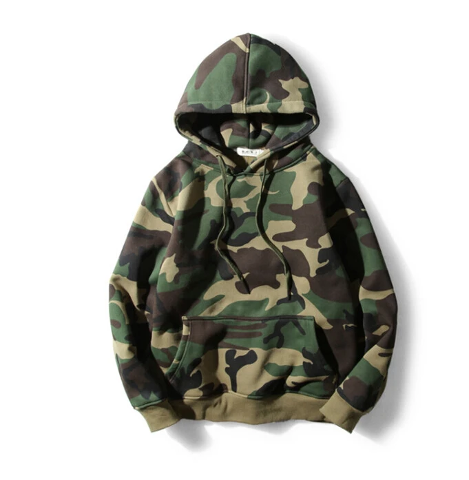 

Hoodie Hooded Pullover Men's Autumn Winter Long Sleeve Camouflage Casual