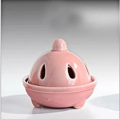 Pink ERMAKOVA многоцветная керамическая курильница для благовоний, маленький фарфоровый держатель для благовоний, курильница, чайный домик, 20 шт., подарок для благовоний - Цвет: Pink