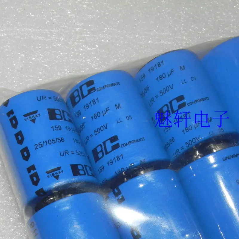 Импортный электролитический светофильтр Vishay Netherlands BC 500v180uf 15919181 2 шт./10 шт. |