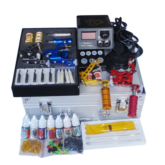 Набор для перманентного макияжа 4 цифровых тату машинки китайское