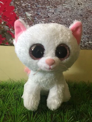 White cat beanie boo Clearance