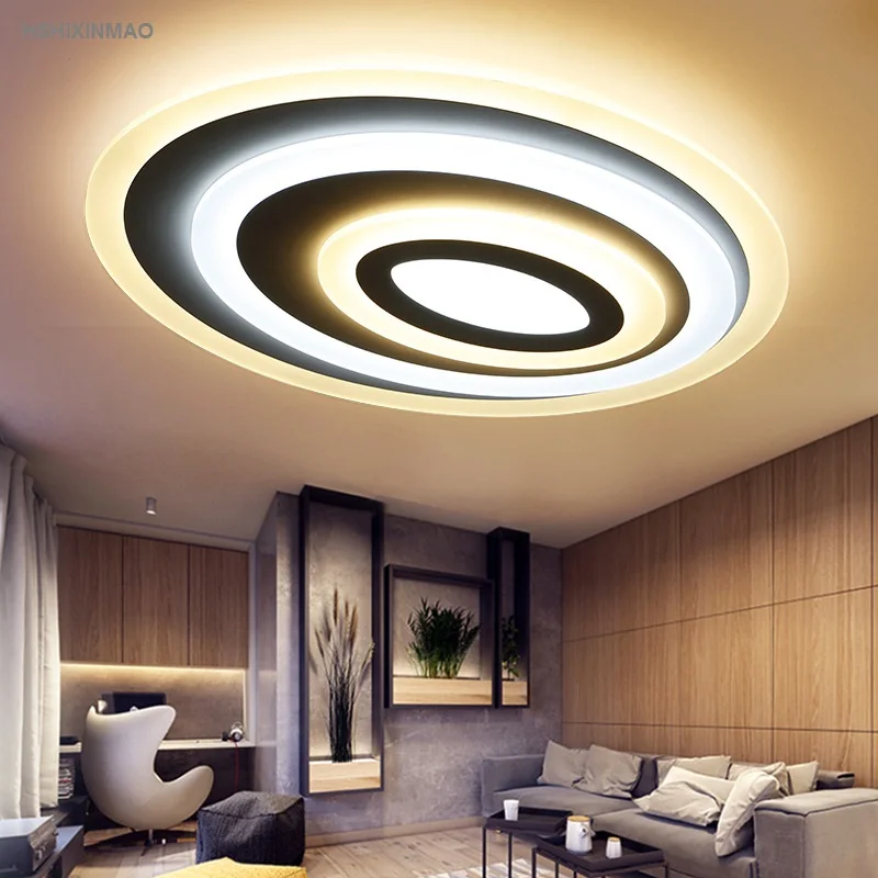 Современные светодиодные акриловые потолочные лампы для гостиной спальни новый