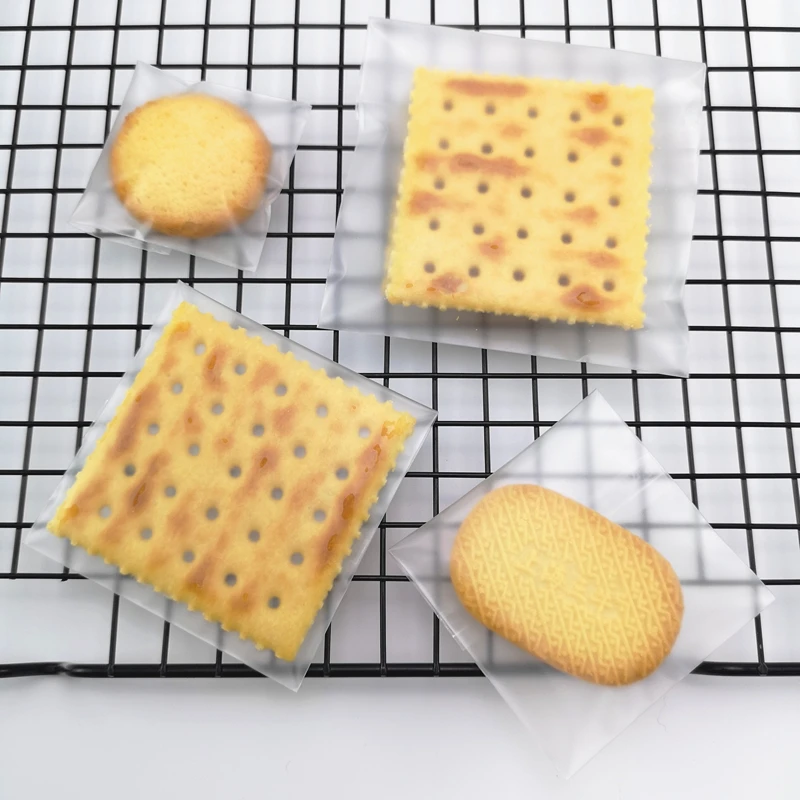

1000pcs Transparent Plastic Bag Candy Cookie Gift Bag Frosted OPP Birthday Party Candy Packaging Bag Pouch Gift Box