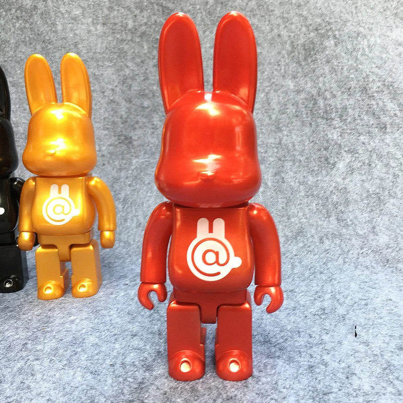 Виниловая кукла 400% Bearbrick Cospaly модная Симпатичная Фигурка кролика на День святого
