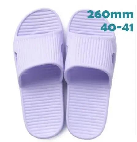 purple 260mm Xiaomi youpin/тапочки; мягкие женские, мужские, детские сандалии; нескользящие домашние тапочки для душа; Детские повседневные тапочки для семьи - Цвет: purple 260mm