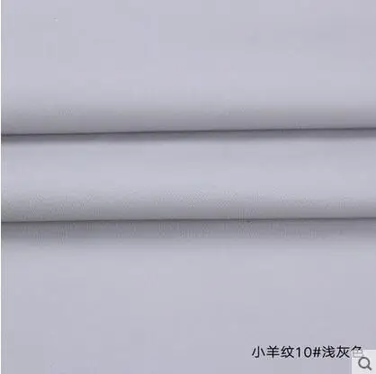17 lt gray Хорошее качество 138* 100cm1pc искусственная кожа ткань синтетический искусственный Кожа Ткань для шитья материал - Цвет: 17 lt gray