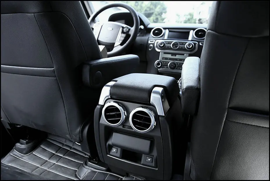Автомобиль Стайлинг для Land Rover Discovery 4 LR3 Range Rover Sport 2009- задний воздухоотвод Вентиляционное кольцо отделка Стикеры аксессуары