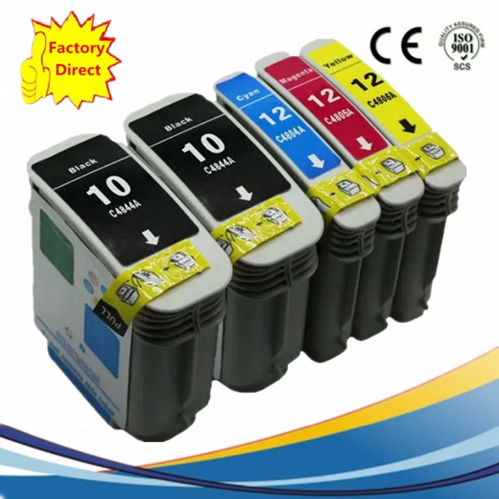 Замена чернильных картриджей для HP10 12 XL HP10XL 10XL 12XL HP12 HP12XL Business Inkjet 3000 3000n 3000dtn|ink