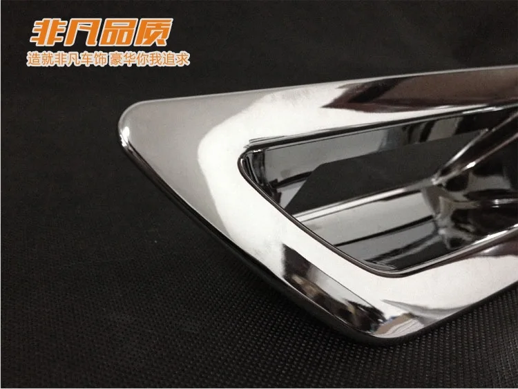 

For Nissan 2014 2015 X-Trail X Trail ABS Chrome Rear Door Bowl Trunk Door Handle Bowl Tailgate Grab Trim Car-Styling Accessories