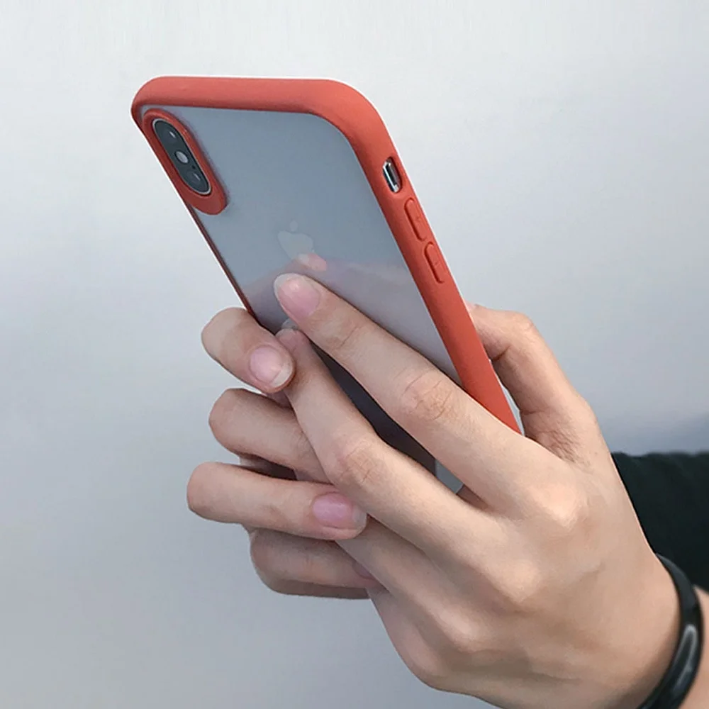 Чехол Youpin для телефона iPhone X XR XS Max 8 7 Plus Прозрачный ударопрочный чехол из ТПУ и