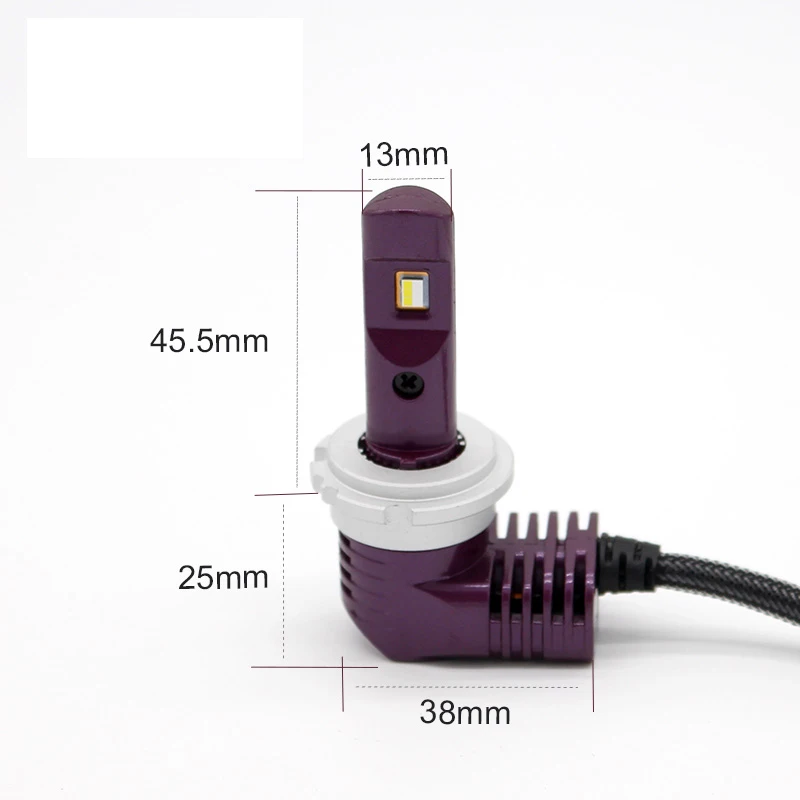 1 компл светодиодный светодиодные фары мини размера D1S/D2S/D3S/D4S P10 передние лампы