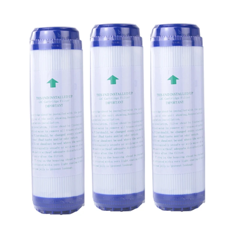 

Фильтр для воды GAC гранулированный с активированным углем, картридж для очистителя воды, замена UDF, 3 шт., 10 дюймов, Сменный фильтр