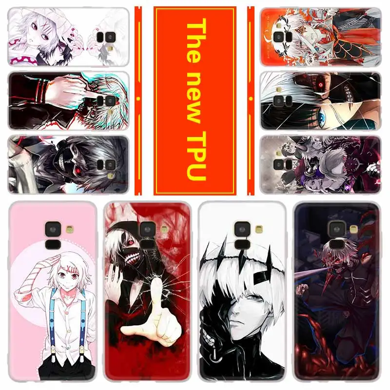 Телефон для Samsung Galaxy J6 J4 Plus J8 J3 J7 2018 J5 j7 2017 2016 j6 Prime чехол Tokyo Ghouls Anime|Бамперы| |
