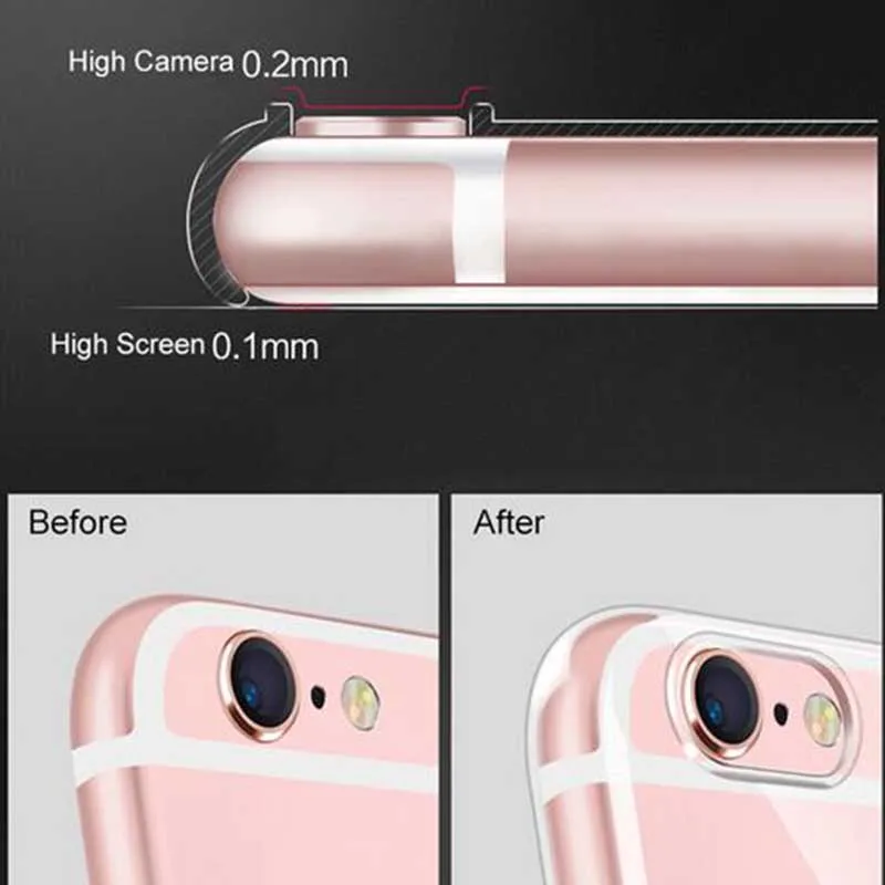 Чужой TUP ультра тонкий высококачественный силикон soft shell для iPhone X Мода 5 5S SE 6 S 7 8