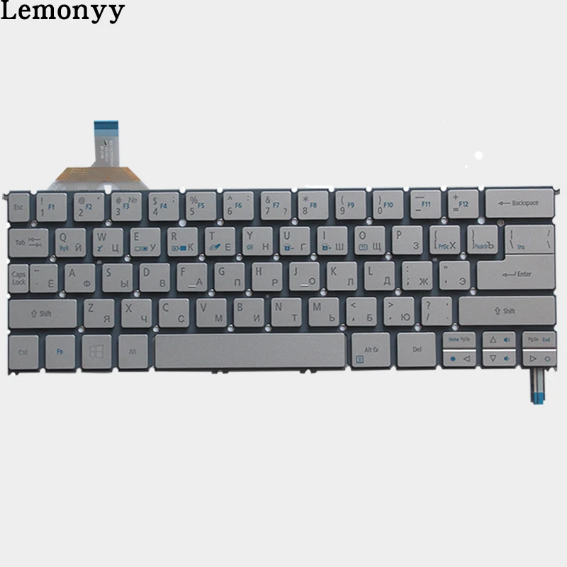 Новая русская клавиатура для ноутбука ACER Aspire S7 391 392 MS2364 RU Клавиатура с