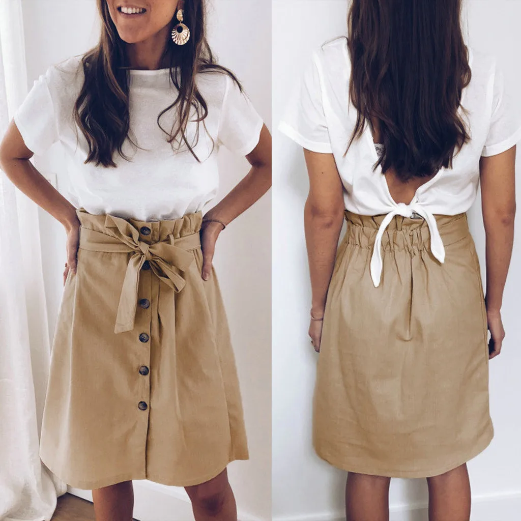 Асимметричный ремень замшевые юбки женские кожаные весенние 2019 новая