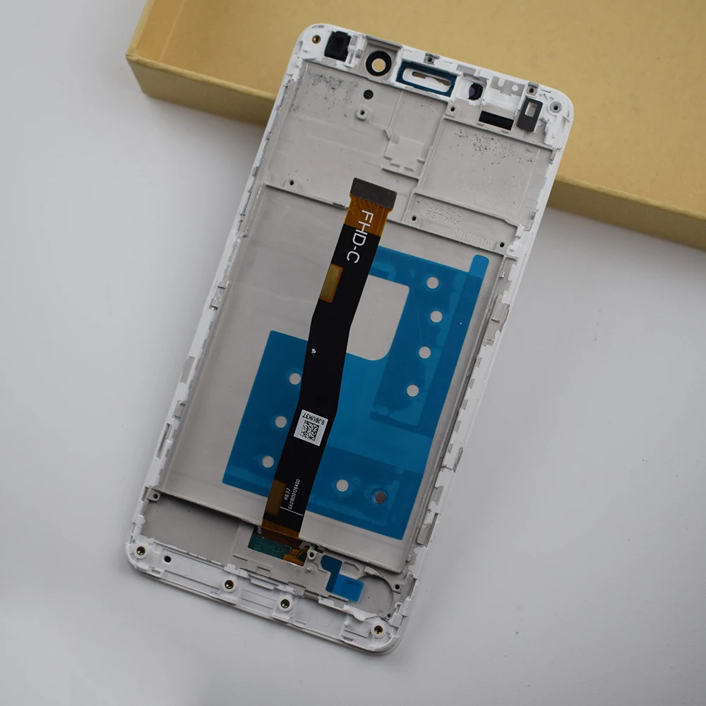Сенсорное стекло для Huawei Honor 6X сенсорная панель с рамкой в сборе BLN L24 ЖК дисплеем