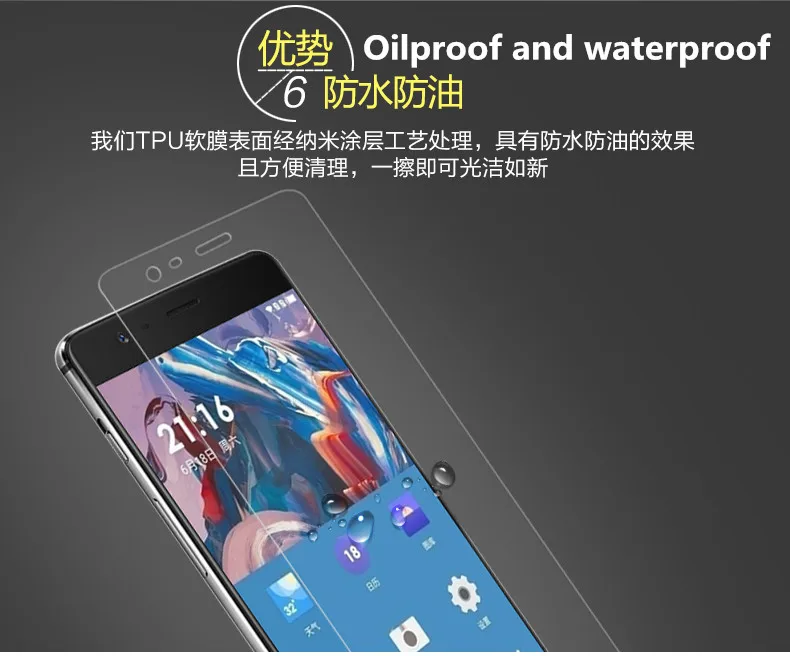 Для oneplus 3 t 9 h жесткий ударопрочный взрывозащищенный закаленное стекло-экран