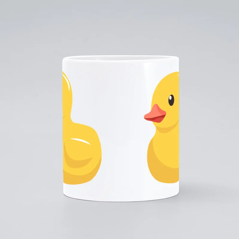 Желтая утка кружка Кофе молоко Керамика творческие DIY подарки Домашний Декор