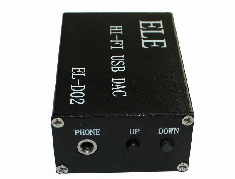 PCM2704 USB DAC TDA1308 усилитель для наушников и регулятор громкости ELE EL-D02 100dBP
