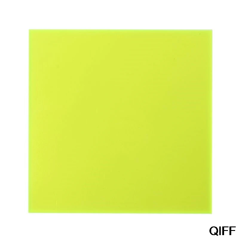 15*15 см доска из оргстекла цветной акриловый лист DIY игрушки Аксессуары модель Making May06