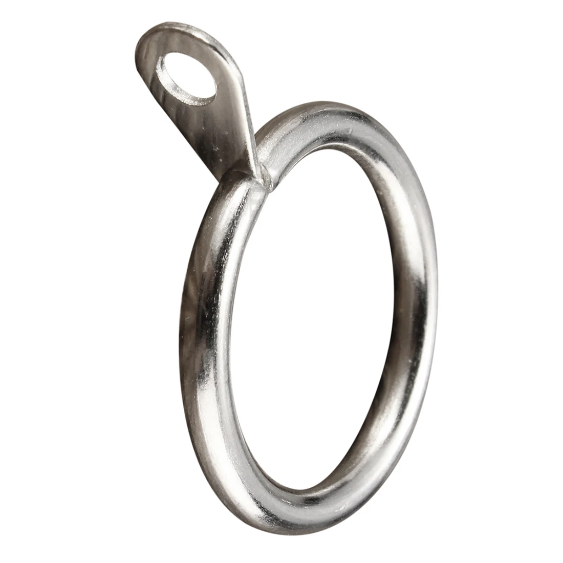 10x Metal Silver Window Shower Curtain Rod Rings Diameter 25mm | Дом и сад