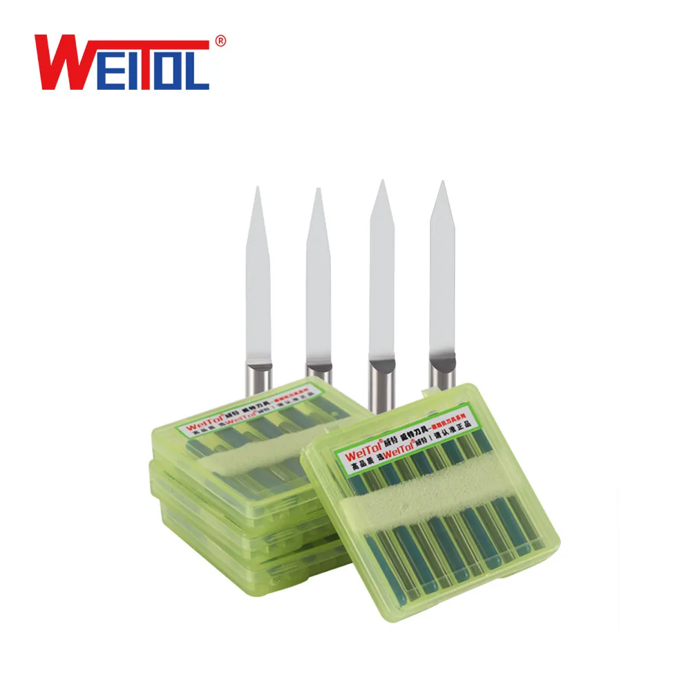 Гравировальное долото WeiTol для печатной платы 1 шт. 4 мм V образная фреза ЧПУ
