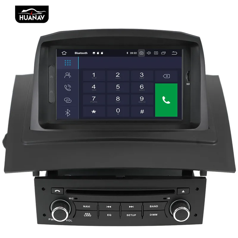 DSP Android10.0 автомобильный DVD плеер GPS навигация для Renault Megane 2 Fluence 2002 2008 SatNav радио
