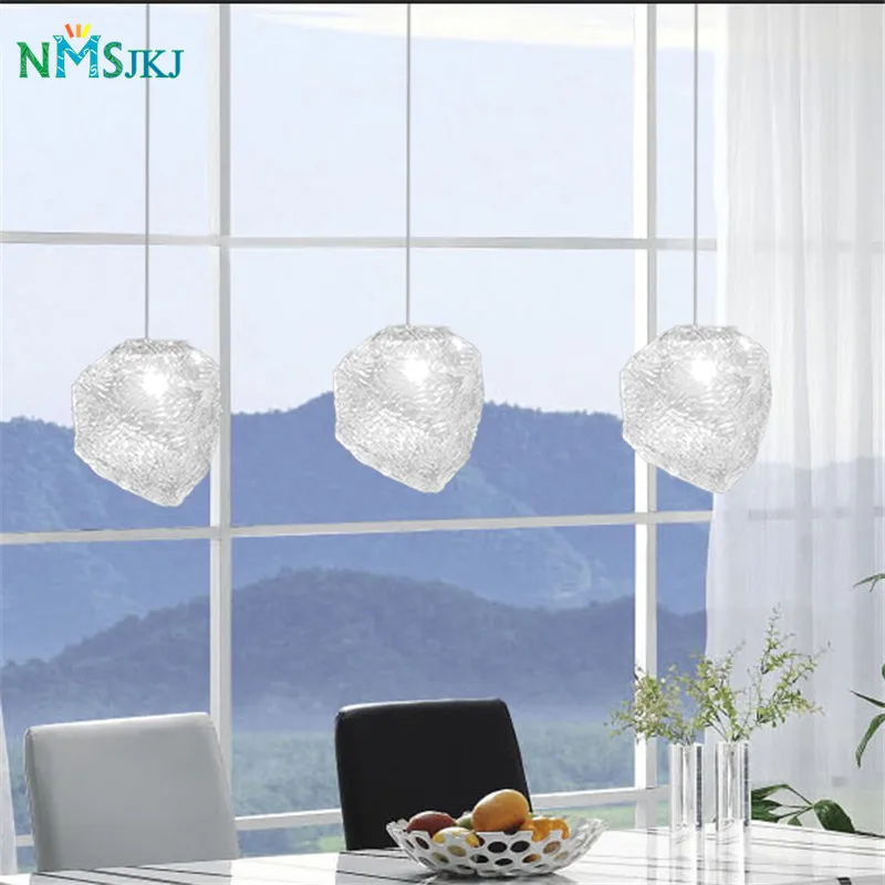 Современные белые хрустальные Ледяные стекла кухни дома гостиной столовой