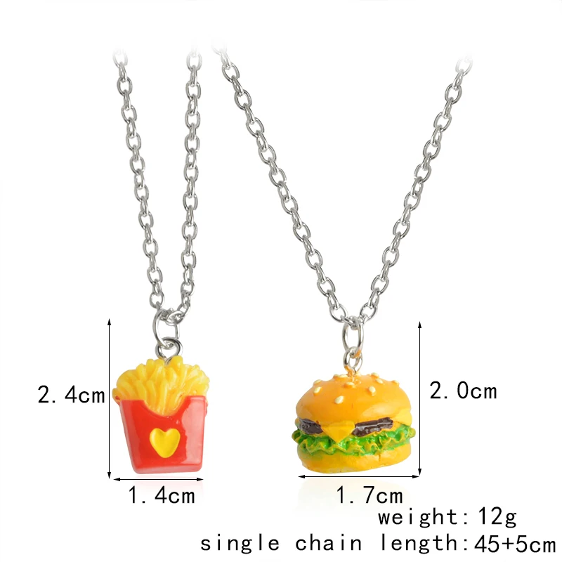 2 шт./компл. быстрое миниатюры еды Чизбургер фри картофель бургер причудливое