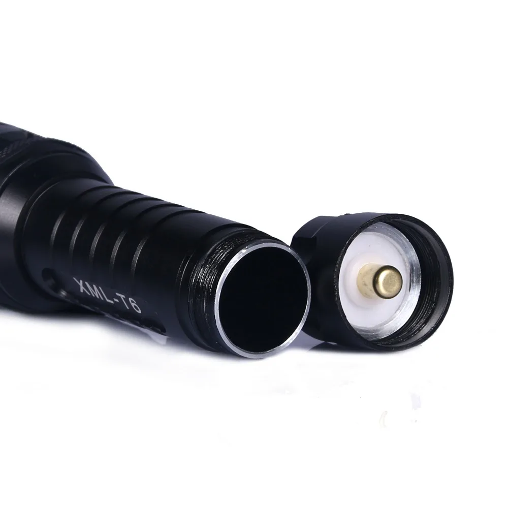 SKYWOLFEYE zoomer 18650 светодиодный фонарь поворотный Регулируемый фокусный