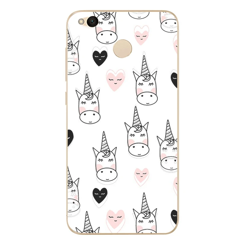 Soft TPU Pattern Silicone Phone Case For Xiaomi Redmi 4X Note 4 4A 3 Cute Mi A1 Pro Ultra Slim Cover Capa D156 |