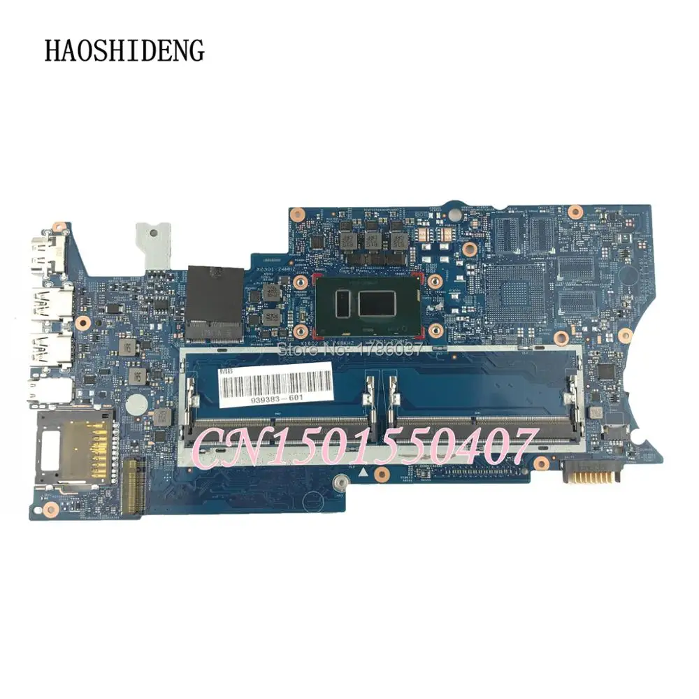 HAOSHIDENG для hp X360 14M-BA Материнская плата ноутбука 939383-601 448.0BZ09.0011 DDR4 с i5-8250U полностью протестирована