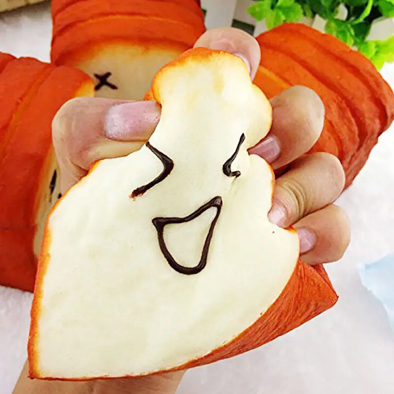 Новый ремешок для телефона 2018 Kawaii jumbo Toast Bread Squeeze супер медленно поднимающийся