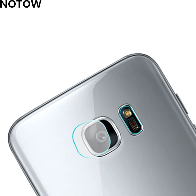 

NOTOW 7H гибкая задняя 2 в 1 прозрачная линза для камеры и флэш-лампа из закаленного стекла Защитная пленка для Samsung Galaxy s7/s7edge