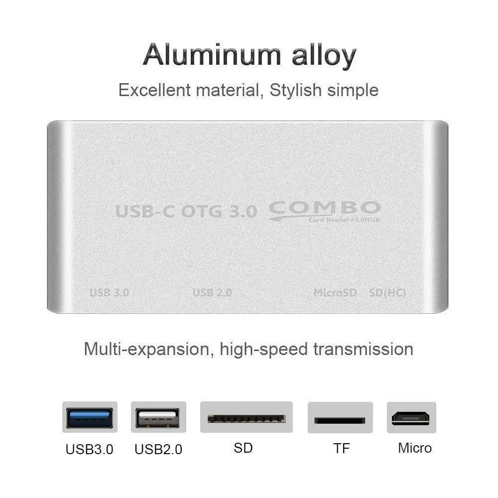 USB Mric Android  Multi SD CF Micro SD   Type-C  OTG 3, 0 Micro USB    Macbook Air Pro