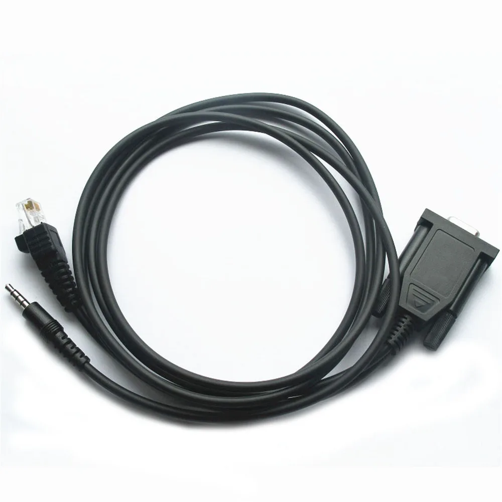 OPPXUN Кабель для программирования Vertex Yaesu VX2200 VX2508 VX160 VX180 VX5R 2 в 1 progamming радио - Цвет: Черный