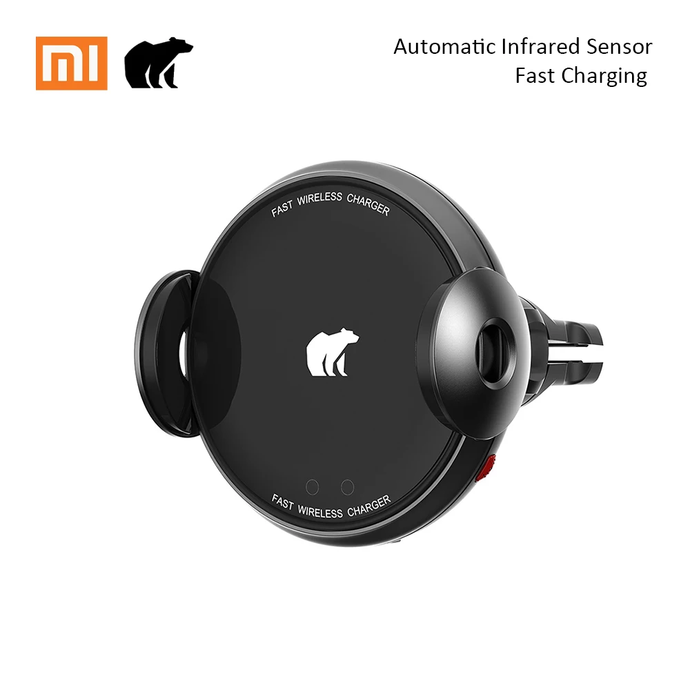 Xiaomi Mijia Shunzao Быстрое беспроводное автомобильное зарядное устройство