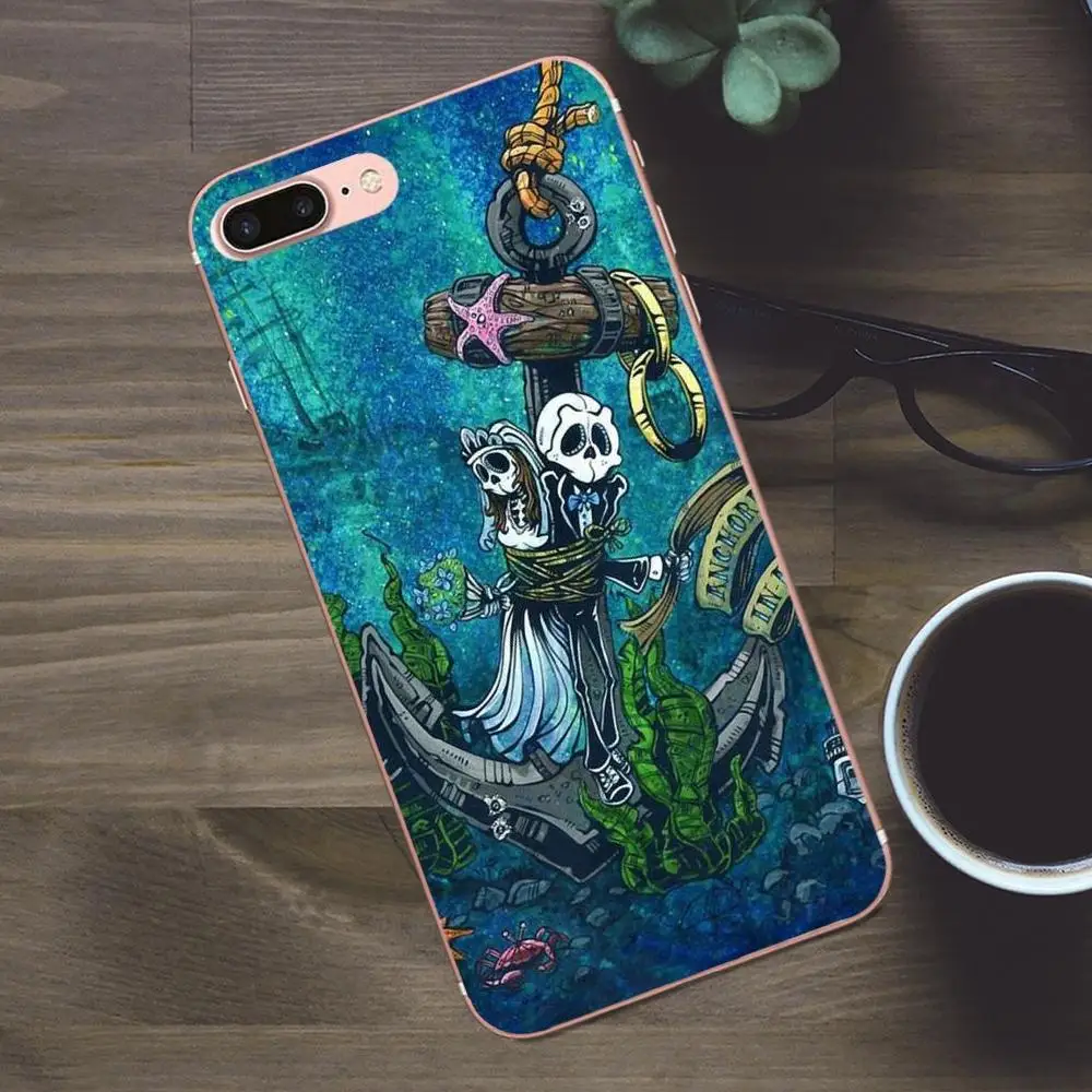 Bixedx Блестящий якорь в золоте для Huawei G8 Honor 5C 5X 6 6X 7 8 9 Y5II Mate P7 P8 P9 P10 P20 Lite Plus 2017 рисунок
