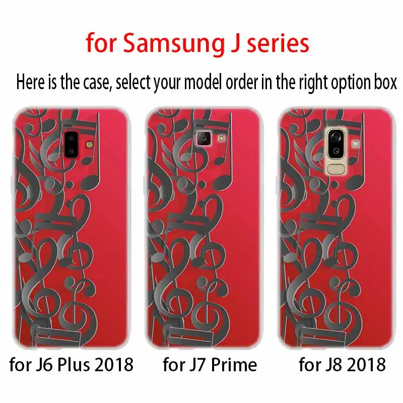 Мягкий чехол для Samsung Galaxy J6 J8 J3 J5 J7 J4 Plus 2018 2016 2017 EU Prime Pro Ace j610 черный белый