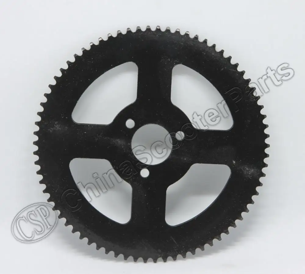 60 62 64 66 68 70 72 74 76 78 80 T зуб 25 х 26 мм задние звездочки мини Moto ATV Quad Dirt Pit Pocket велосипед измельчитель 47CC 49CC - Цвет: 74T