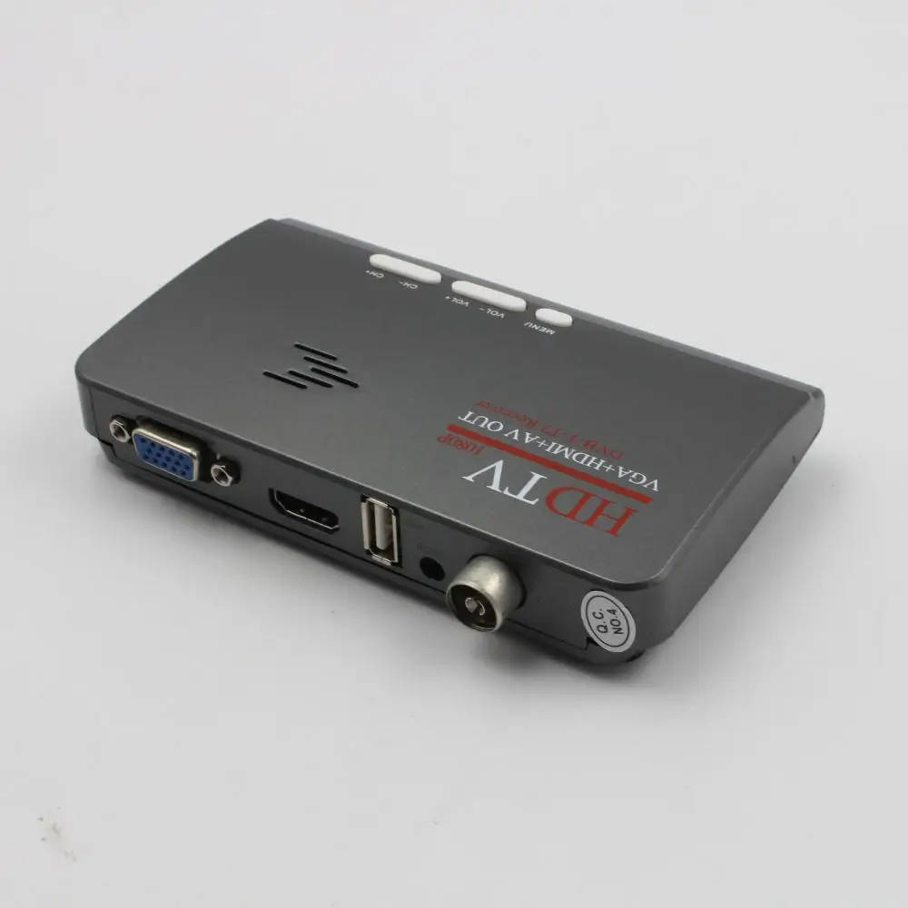 DVB T T2 спутниковый ТВ приемник USB LAN HDMI 1080P VGA CVBS тюнер с пультом дистанционного