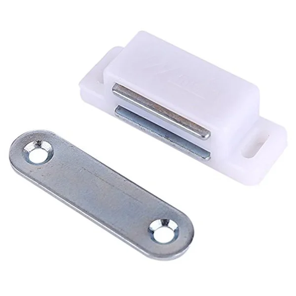 10 x Magnetic catcher Cabinet Magnet Furniture Door Lock White | Обустройство дома