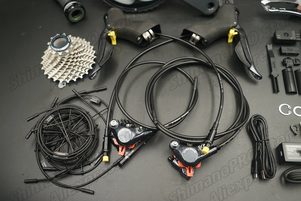 Shimano Ultegra Di2 R8070 Groupset Гидравлический дисковый тормоз-плоское Крепление-2x11-speed R8000 |