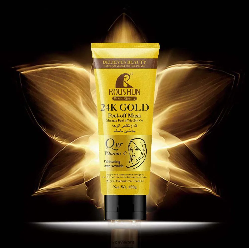 24kGold маска 120 мл pell-off для лица антивозрастной увлажняющий контроль жирности