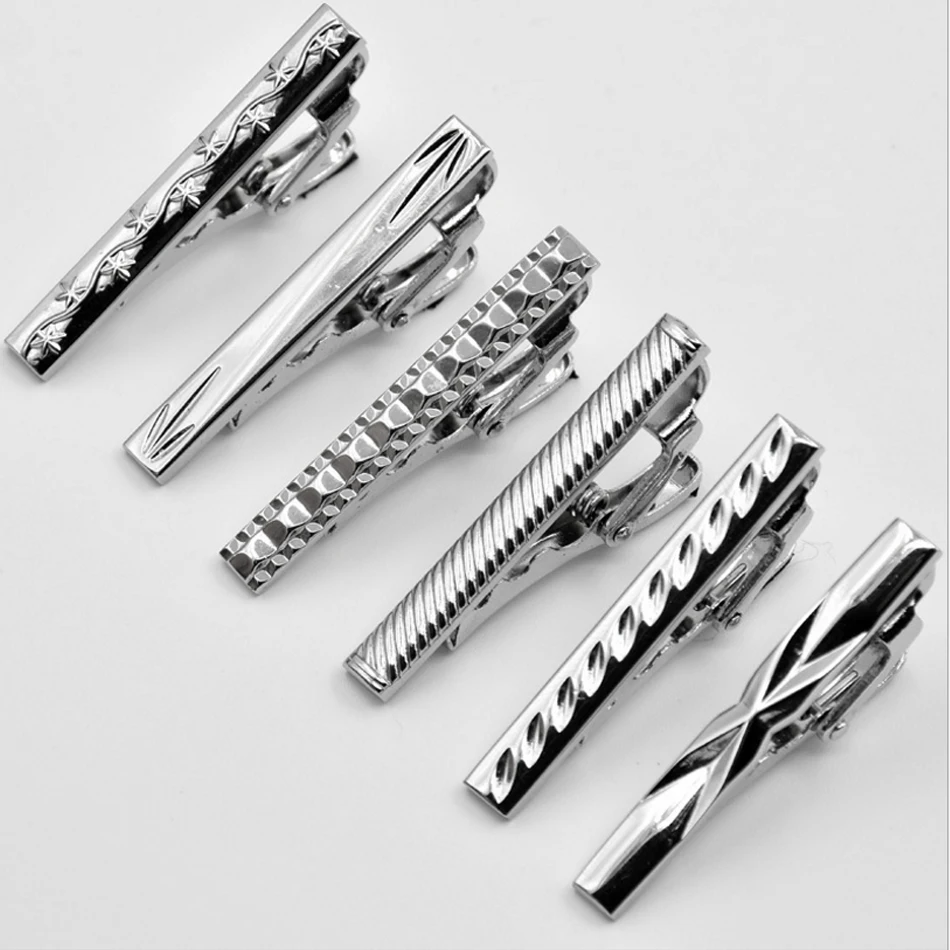 Fashion Men Party Decorations Jewelry Accessories 2019 Male Tie Clips Gifts for Neckwear Alloy Metal Neckcloth Clip | Украшения и